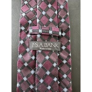 Men's Neck Tie Jos A Bank Silk L57" W4.0"